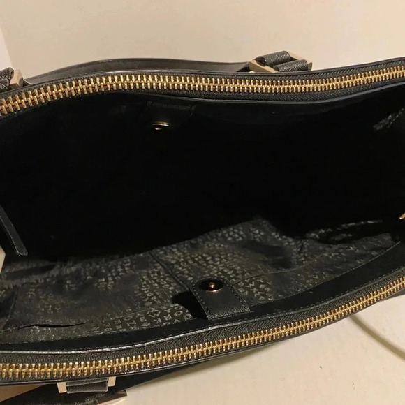 Kate spade black saffiano leather satchel handbag - Picture 9 of 11